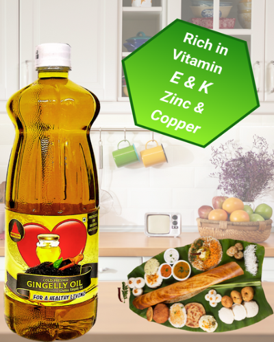 Cold Pressed Gingelly Oil