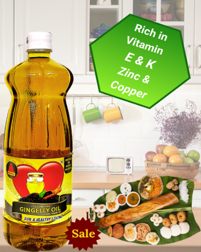 Cold Pressed Gingelly Oil